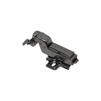 Петля д/алюм.рамки Z-1 внутренняя с доводчиком h0 clip-on PRIME by AKS черная (саморезы, заглушки) (упак. = 2 шт.) фотография