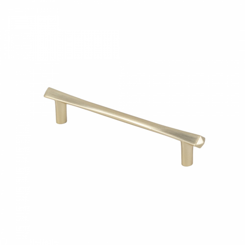 Ручка меб. скоба мет. MARGARITA 128 брашированное золото, AKS_1