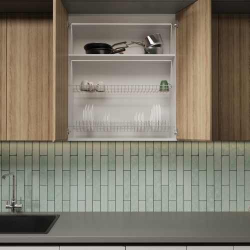 Поддон для сушки 500 MOUNT, прозрачный глянцевый AKS_4