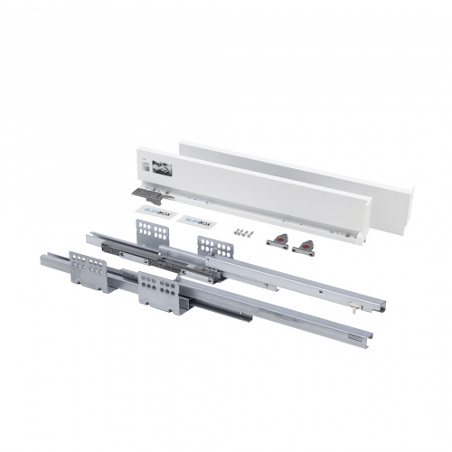 Система ящиков Slimbox AKS L-400 H=90 белый SOFT CLOSE ДСП 16мм_3