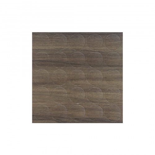 Заглушка самоприлипающая к эксцентрику орех селекционный (20351) FOLMAG (лист-28шт.)_3