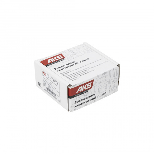 Выключатель кинетический, с реле, 3 клавиши, графит, AKS_4