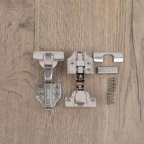 Петля внутренняя с доводчиком 48мм h2 clip-on PRIME by AKS 3D (саморезы, заглушки) (упак. = 2 шт.)_6