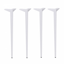 Опора меб. HELLY h720, белый муар (1 упак. = 4 шт.) AKS фотография