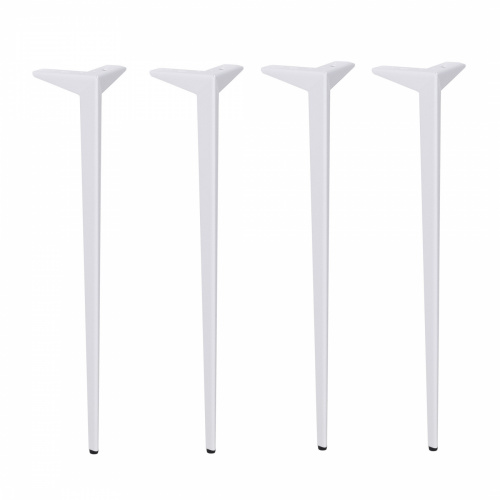 Опора меб. HELLY h720, белый муар (1 упак. = 4 шт.) AKS_1