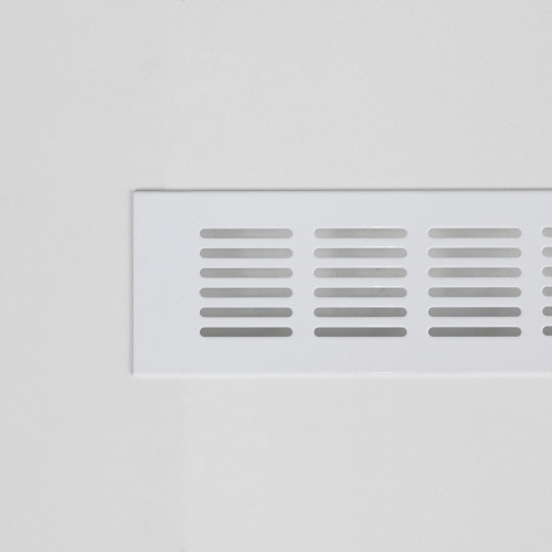 Решетка вентиляционная 480х60мм белая алюминий AKS_4