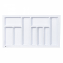 Лоток для столовых приборов 900 LINER 830*485, белый AKS фотография