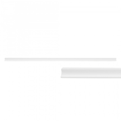 Ручка меб. скоба алюм. SERENE 512/597 белый матовый, AKS_3