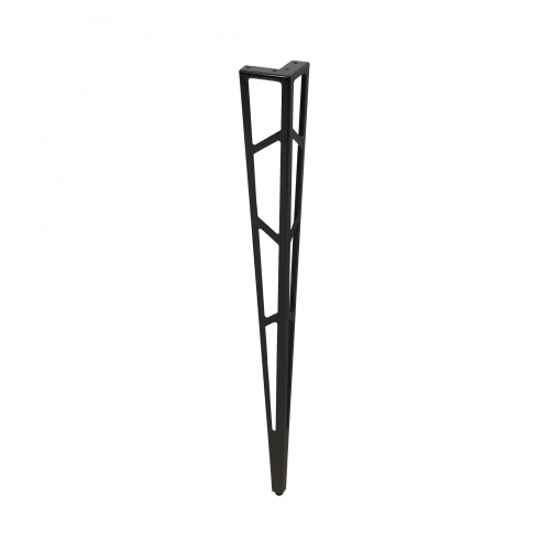Опора меб. TECHNO h720, черный муар (1 упак. = 4 шт.) AKS_3