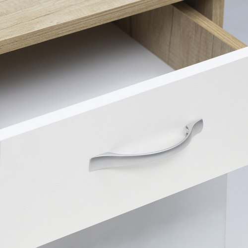 Ручка меб. скоба мет. CLIP 128, мат хром, AKS_5