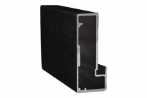 Профиль алюминиевый для рамочных фасадов Z-4 черный муар (L-6000) АЛЮТЕХ Профиль алюминиевый для рамочных фасадов Z-4 черный муар (L-6000) АЛЮТЕХ