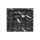 Лоток для столовых приборов 600 MARBLE 540*485, черно-серый мрамор AKS_preview_1
