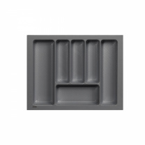 Лоток для столовых приборов 600 LINER 540*430, графит AKS