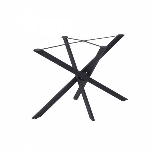 Подстолье WARG h716 под прямоугольную столешницу, черный муар AKS_1