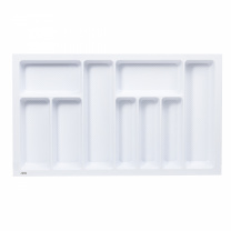 Лоток для столовых приборов 900 PIXEL 830*485, белый AKS фотография