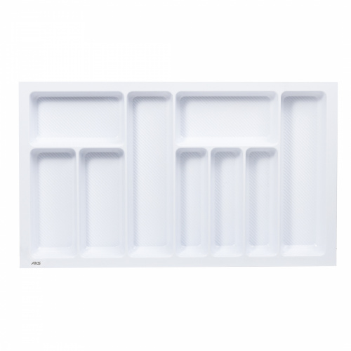 Лоток для столовых приборов 900 PIXEL 830*485, белый AKS_1