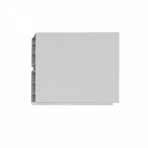 Цоколь мебельный ПВХ h=100 светло-серый L=3200мм, РФ