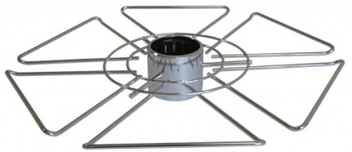 Корзина на трубу d50 для бокалов (тип 1), хром AKS_1