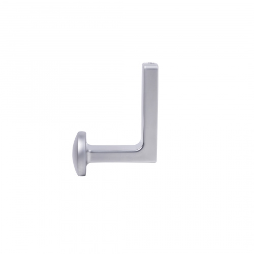 Крючок меб. однорожковый мет. KING хром матовый AKS_3