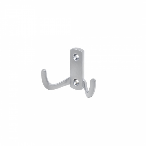 Крючок меб. двухрожковый мет. WP13 хром матовый GRIDLI_1