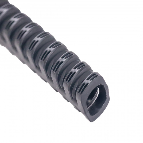 Накладка для овальной штанги гардеробного шкафа (система хранения Foscrinium) 1200 мм темно-серая Pantone Black 3C_1