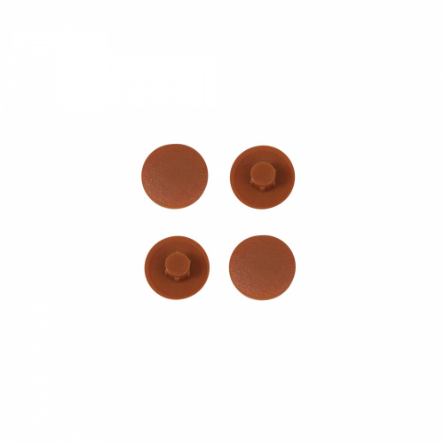 Заглушка пластик к конфирматам вишня оксфорд (14) PL (упак.-1тыс.шт.)_1