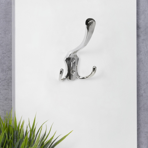 Крючок меб. трехрожковый мет. WP59 хром GRIDLI_3