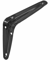 Полкодержатель мет. 250*200 черный AKS фотография