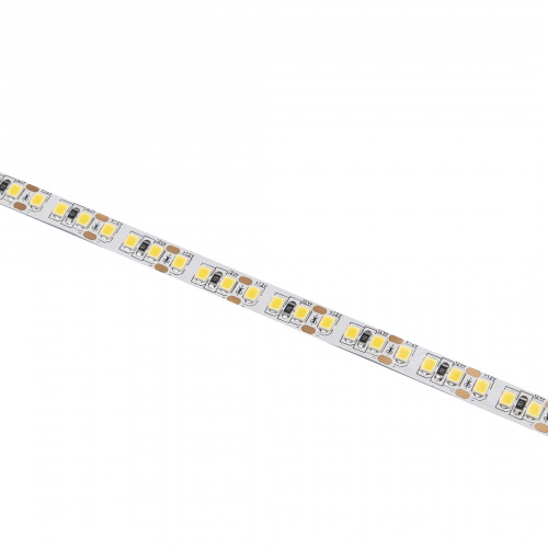 Лента светодиодная - 14,4W/m, 12V, 8мм, 2835, 180 д/м, IP20, теплый белый (3000K), 5м, AKS_3