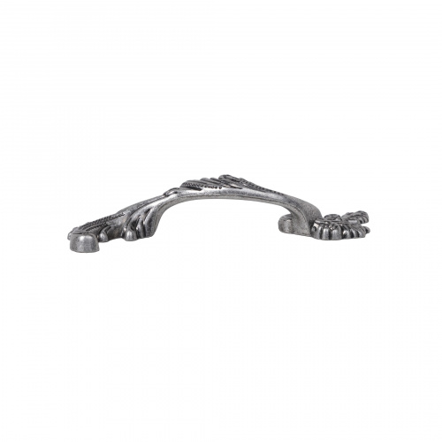 Ручка меб. скоба мет. NATURA 96 античное серебро правая AKS_5