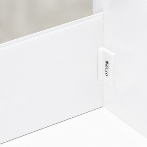 Комплект ультратонких боковин Qtype Evolution L-300 H=148 белый ДСП16мм_3