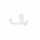 Крючок меб. двухрожковый мет. WP19 белый матовый GRIDLI_preview_1