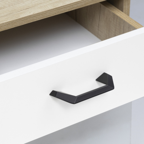 Ручка меб. скоба мет. HELLY 128 черный матовый AKS_6