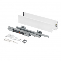 Система ящиков Slimbox Evolution L-500 H=116 белый SOFT CLOSE ДСП16мм фотография