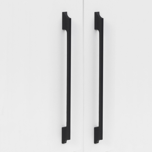 Ручка меб. скоба алюм. DREAM 320/360 черный матовый, AKS_6