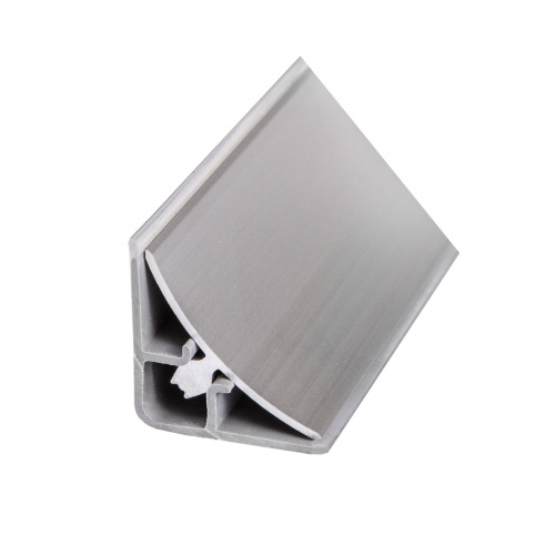 Плинтус алюминевый к столешнику AP 121A алюминий THERMOPLAST_3