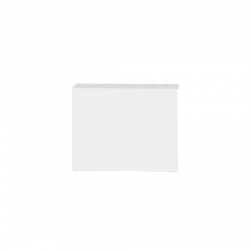 Ручка меб. накладная алюм. INSIDE 32/50 белый матовый, AKS_4