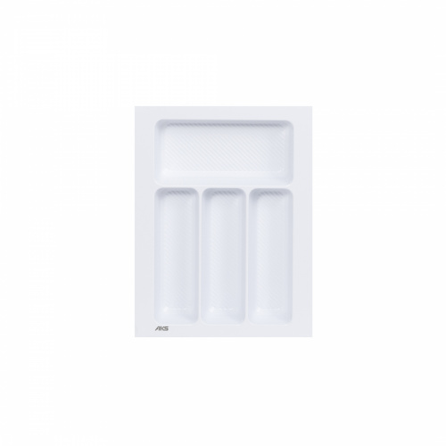 Лоток для столовых приборов 400 LINER 320*430, белый AKS_1