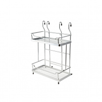Корзина на трубу d16 двойная CWJ216B хром AKS фотография