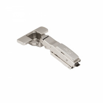 Петля накладная с доводчиком 48мм h0 clip-on AKS PLUS 3D узкая (саморезы, заглушки) фотография