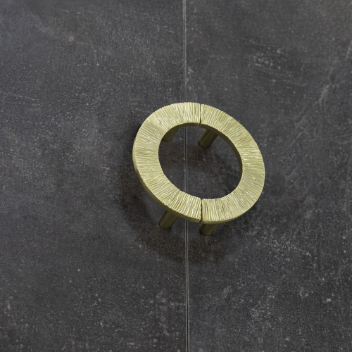 Ручка меб. скоба мет. DAY 96 брашированное золото, AKS_6