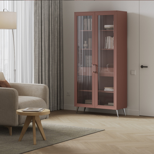 Опора меб. мет. STATE h140 матовое золото AKS_7