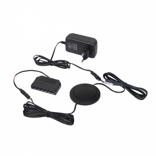 Блок питания Wall 2.4W/12V розеточный с выкл. и разветвителем 6 точек, 5м, AKS_1