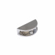 Полкодержатель для стекла мет. WP2710, хром (1 упак. = 2 шт.) AKS_preview_1