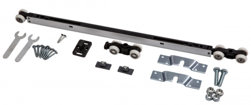 Комплект SOFT SLIDE для 1 раздвижной двери AKS 60 кг (с направляющей L-2000 мм) с доводчиком _1