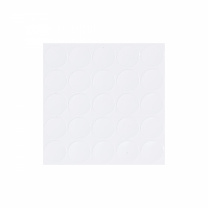 Заглушка самоприлипающая к эксцентрику белый глянец (20321) (1л=28шт) Folmag фотография