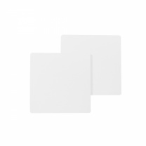 Выключатель кинетический, с реле, проходной, 1 клавиша, белый, AKS фотография