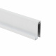 Профиль алюминиевый SENATOR белый глянец горизонт нижн. L-6000 мм АЛЮТЕХ для узкой сис-мы_preview_1