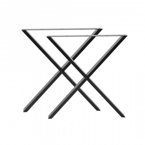 Подстолье FERROX h700, черный (1 упак. = 2 шт.) AKS_3