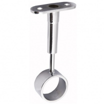 Держатель дистанционный проходной трубы d25 (936) с регуляцией, хром AKS фотография